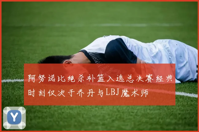 阿努诺比绝杀补篮入选总决赛经典时刻仅次于乔丹与LBJ魔术师