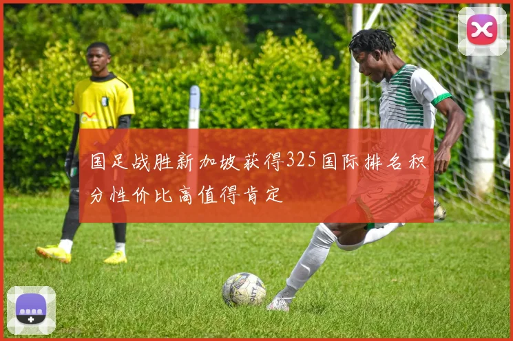 国足战胜新加坡获得325国际排名积分性价比高值得肯定